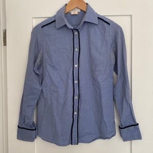 Paul and Joe blue button-down shirt